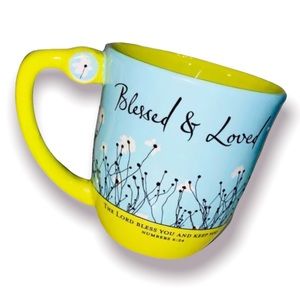 Blessed & Loved Bible Quote Cup Numbers Chapter And Verse Mug